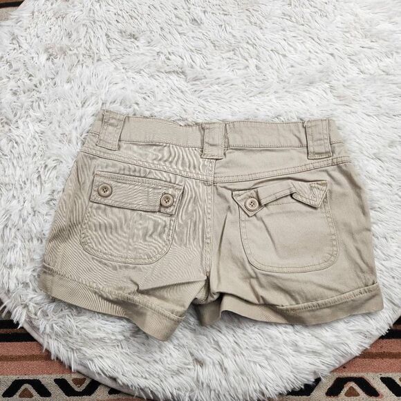 Bebop Khaki Shorts Junior Women's Size 3 - Picture 4 of 4